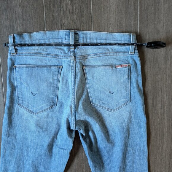 Hudson Nico Super Skinny Jeans, Mid Rise Light Wash Size 26 - Picture 12 of 13